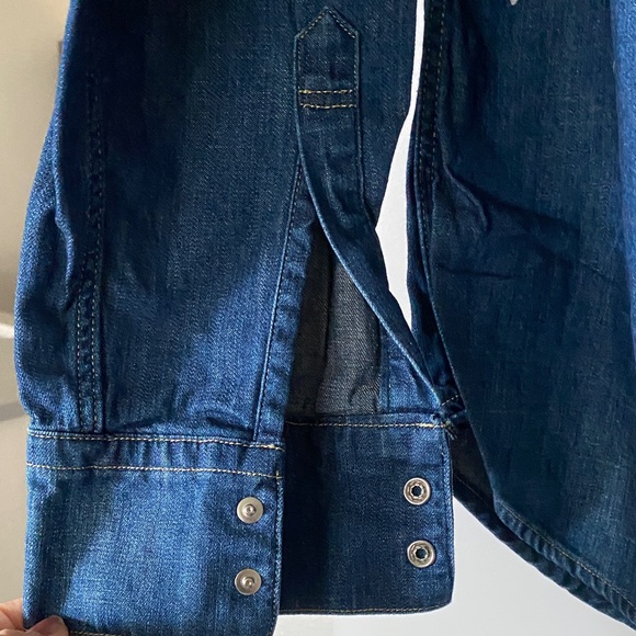 Levi's Vintage Wash Jean Denim Pearl Snap Western Shirt L NWOT - Picture 8 of 16